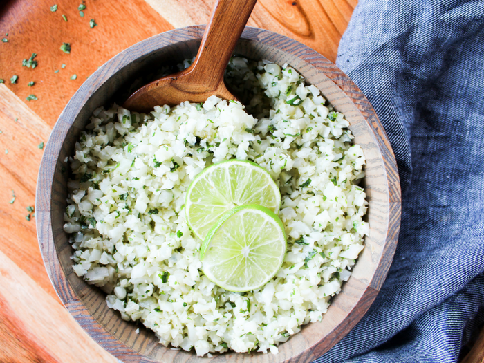 Cilantro Lime Cauliflower Rice The Whole Cook