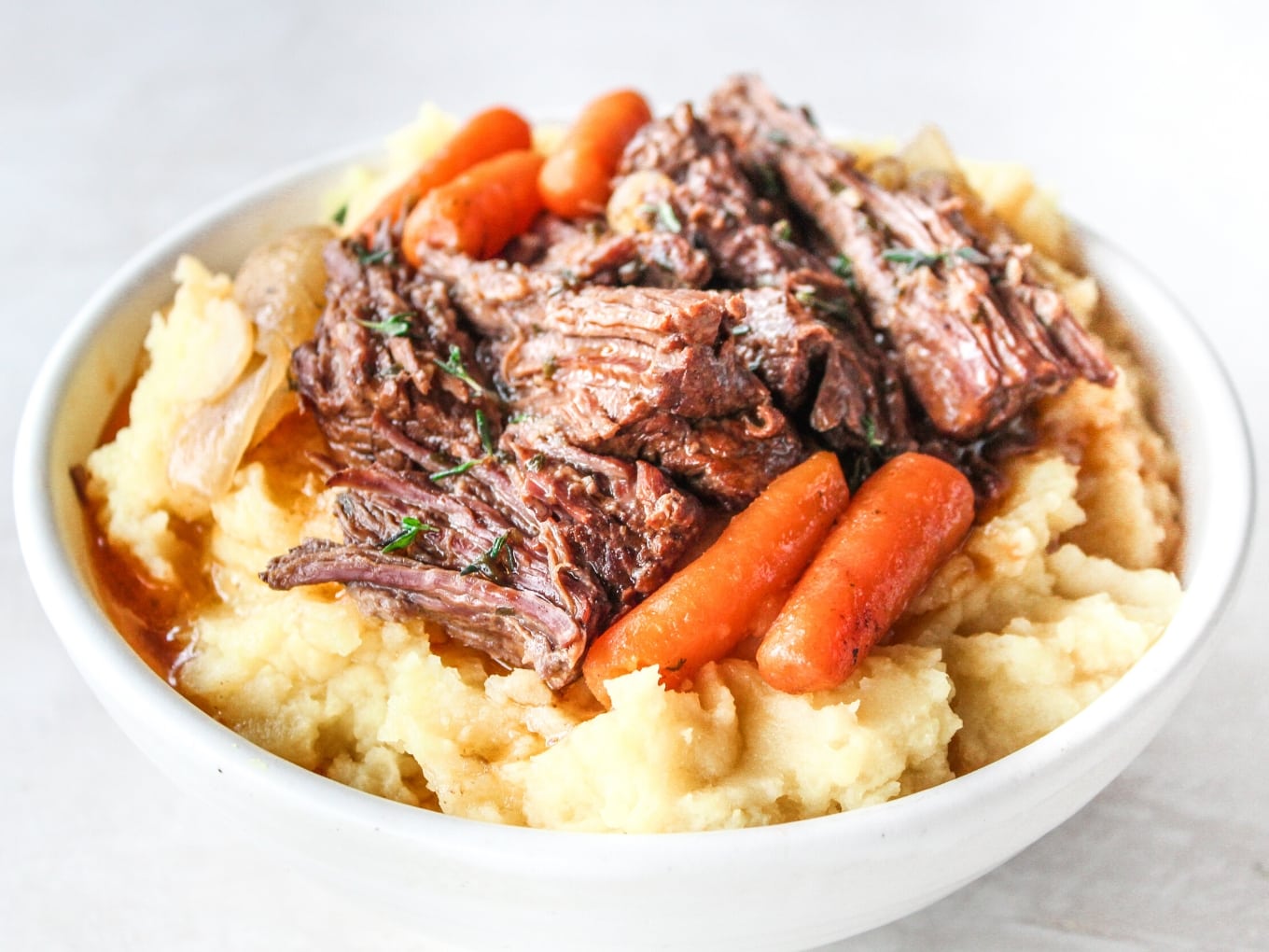 Easy Fall-Apart Pot Roast (Crock Pot / Slow Cooker) - The Food