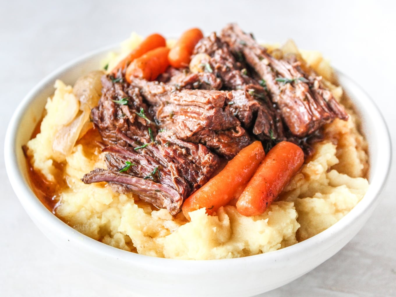 Tender Slow Cooker Pot Roast - The Clean Eating Couple