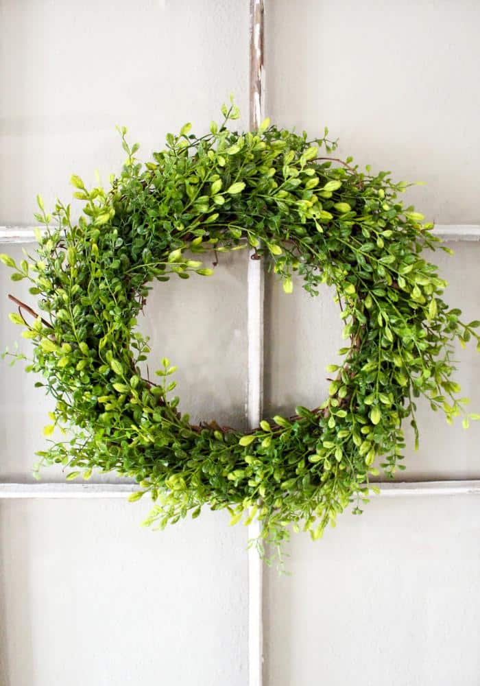 Greenery Wreath, Hobby Lobby