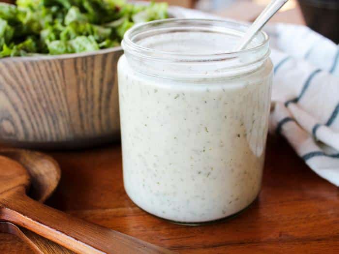 Easy Dairy Free Ranch Dressing by The Whole Cook horizontal