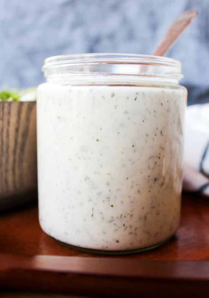 Easy Dairy Free Ranch Dressing by The Whole Cook vertical