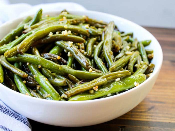 Garlic Green Beans horizontal by The Whole Cook - The Whole Cook