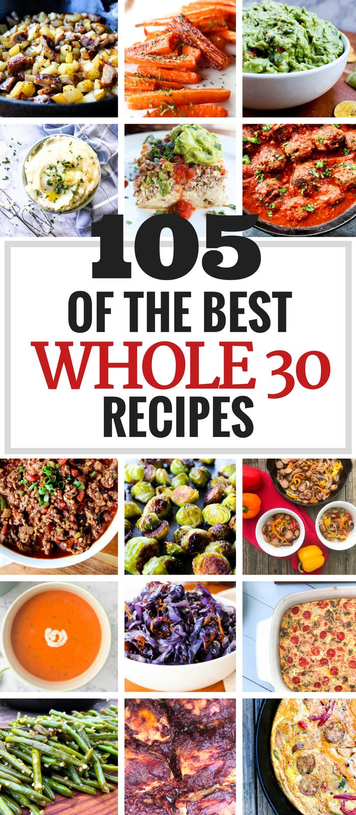 105 of the Best Whole30 Recipes via The Whole Cook