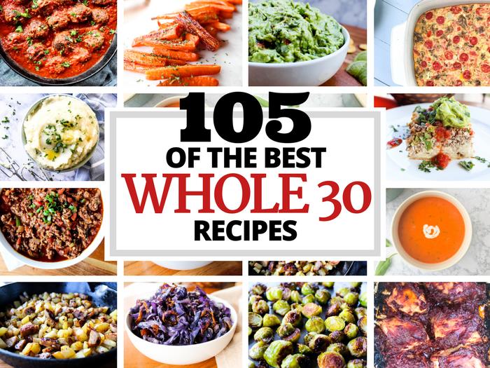 105 of the Best Whole30 Recipes via The Whole Cook(1)