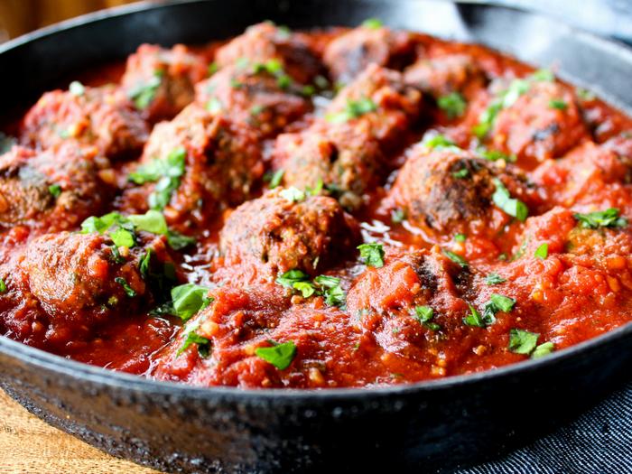 Meatballs in Marinara Sauce Whole30 + Paleo by The Whole Cook