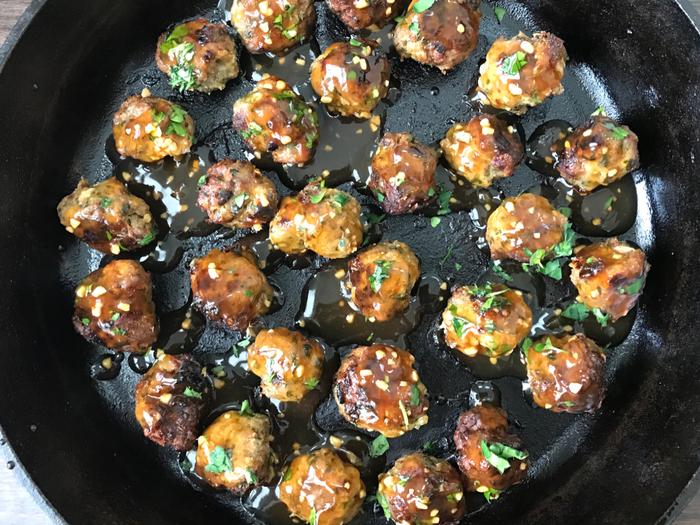 Pineapple Teriyaki Turkey Meatballs 9