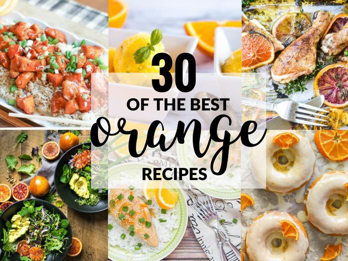 30 of the Best Orange Recipes FEATURE