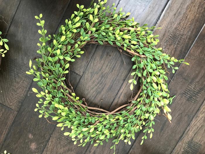 Faux Boxwood Wreath FINAL