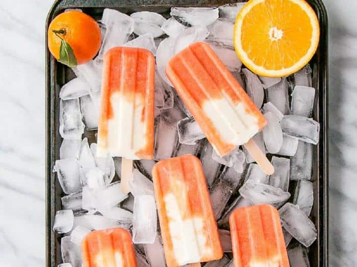 Healthy Creamsicles by My Kitchen Love