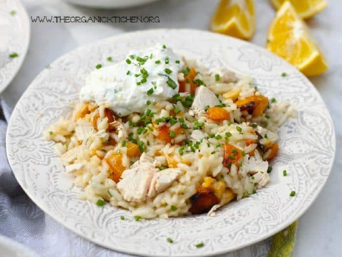 Lemon Risotto_ Chicken, Shrimp, or Vegetarian by The Organic Kitchen