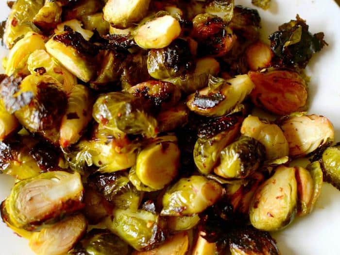 Chili Lime Brussels Sprouts by Athletic Avocado