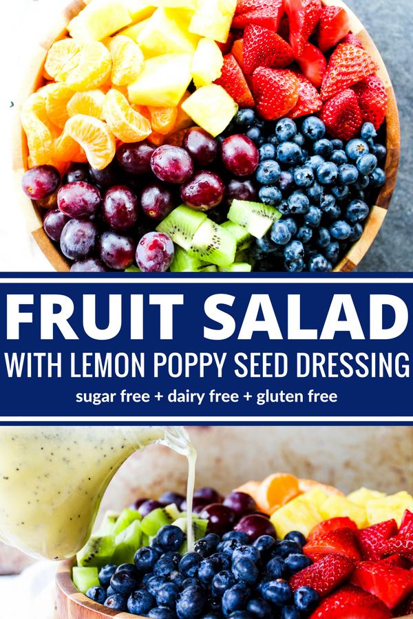 Fruit Salad with Lemon Poppy Seed Dressing The Whole Cook