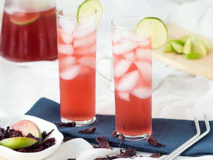 Hibiscus Lime Cooler by The Worktop