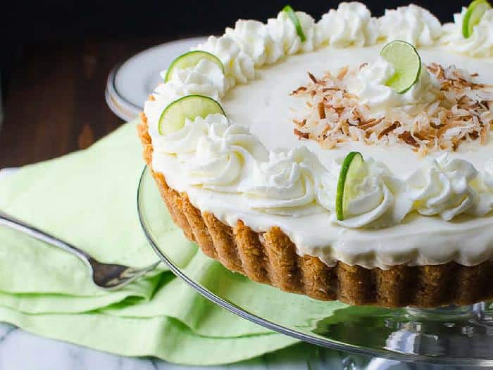 Key Lime Mousse Tart by Garlic & Zest