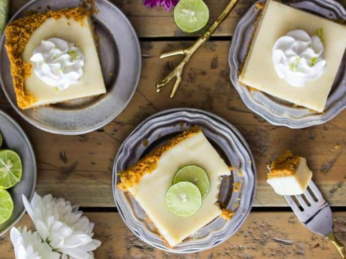 Key Lime Pie Bars by Sugar Spun Run