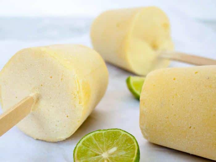 Mango Key Lime Coconut Popsicles by Create Mindfully