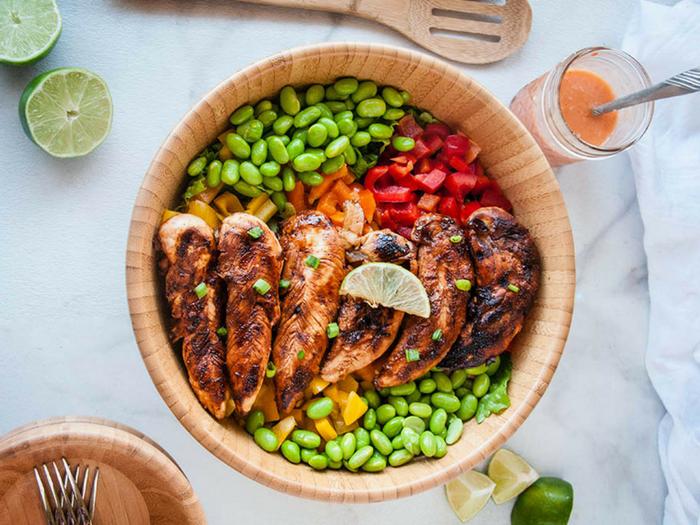 Siracha Lime Chicken Salad by Seasoned Sprinkles