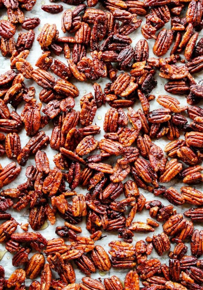 Sticky Candied Pecans The Whole Cook