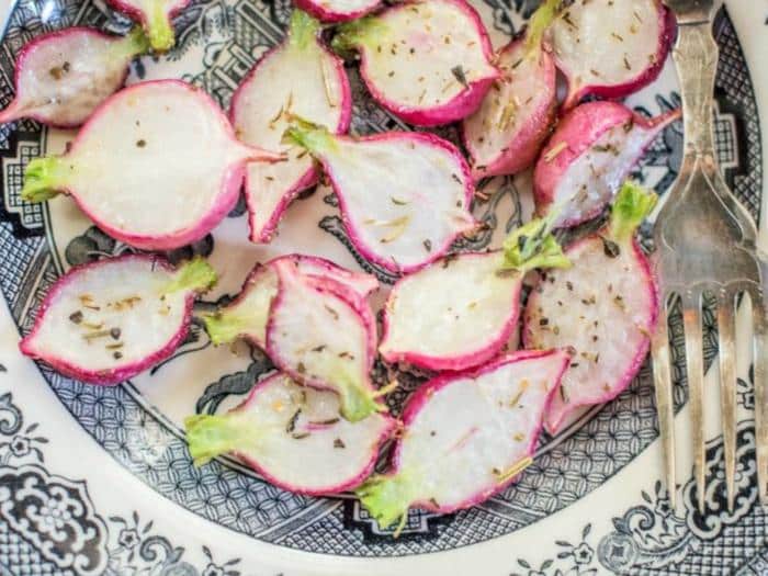 Roasted Radishes by Little Figgy Food