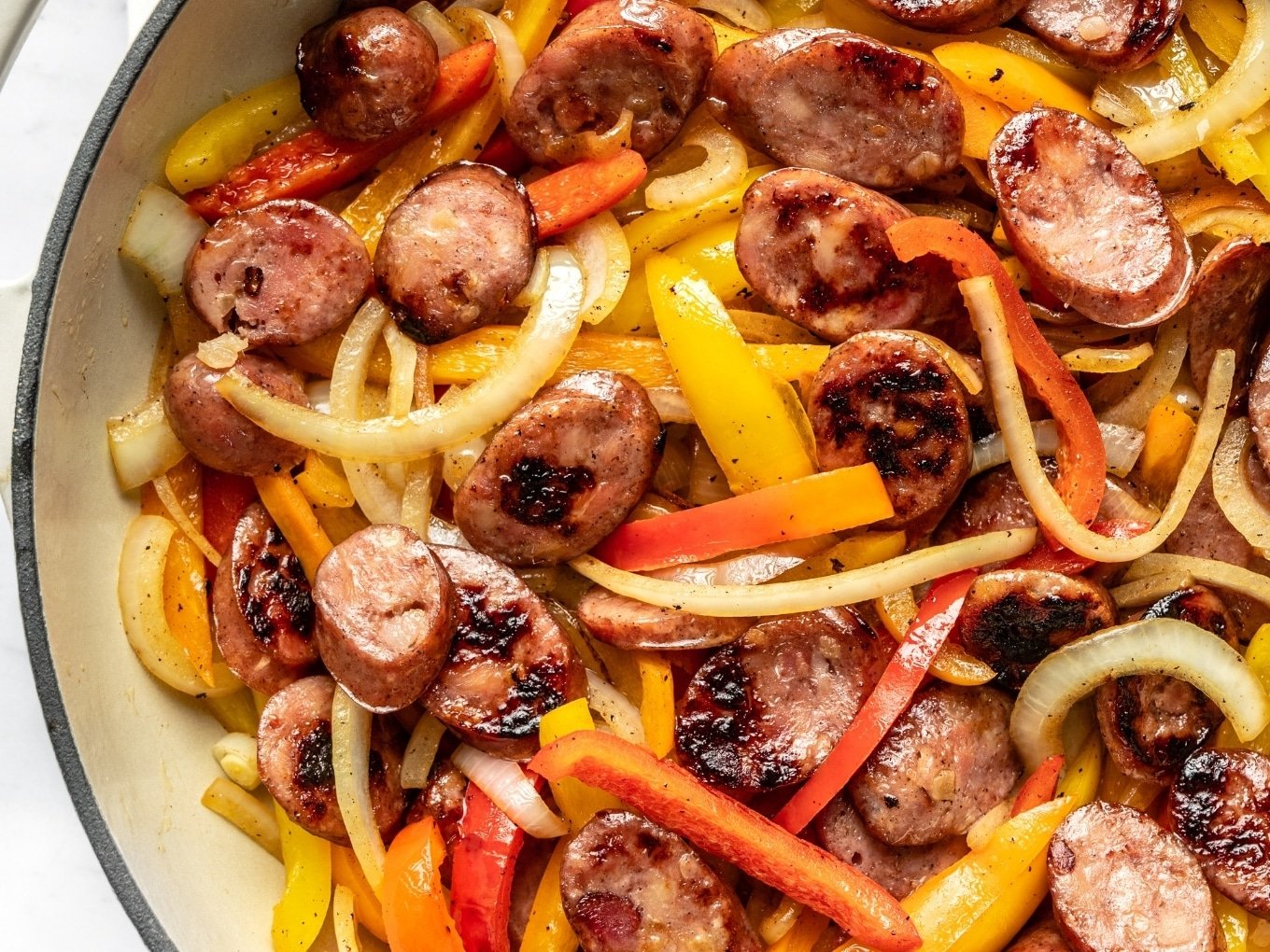 Sausage, Peppers and Onions