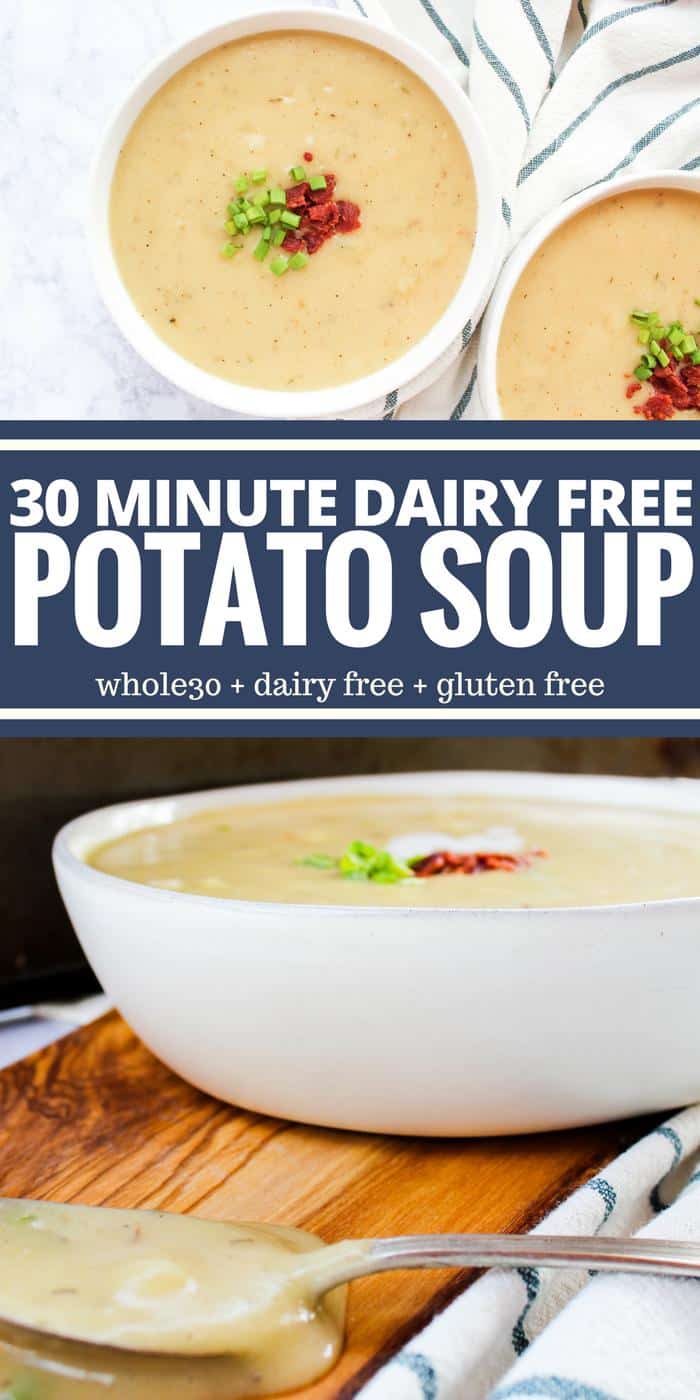 30 Minute Dairy Free Potato Soup by The Whole Cook(2) The Whole Cook