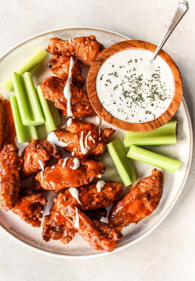 Baked Buffalo Chicken Wings - The Whole Cook