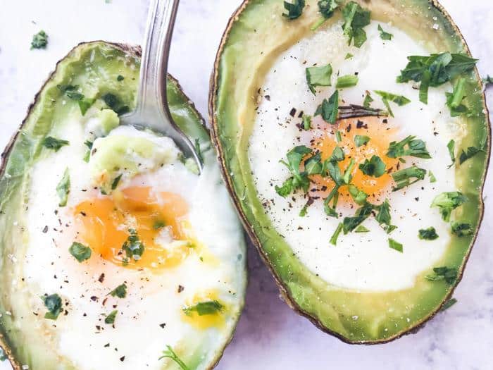 Baked Egg Avocado Boats Horizontal Feature