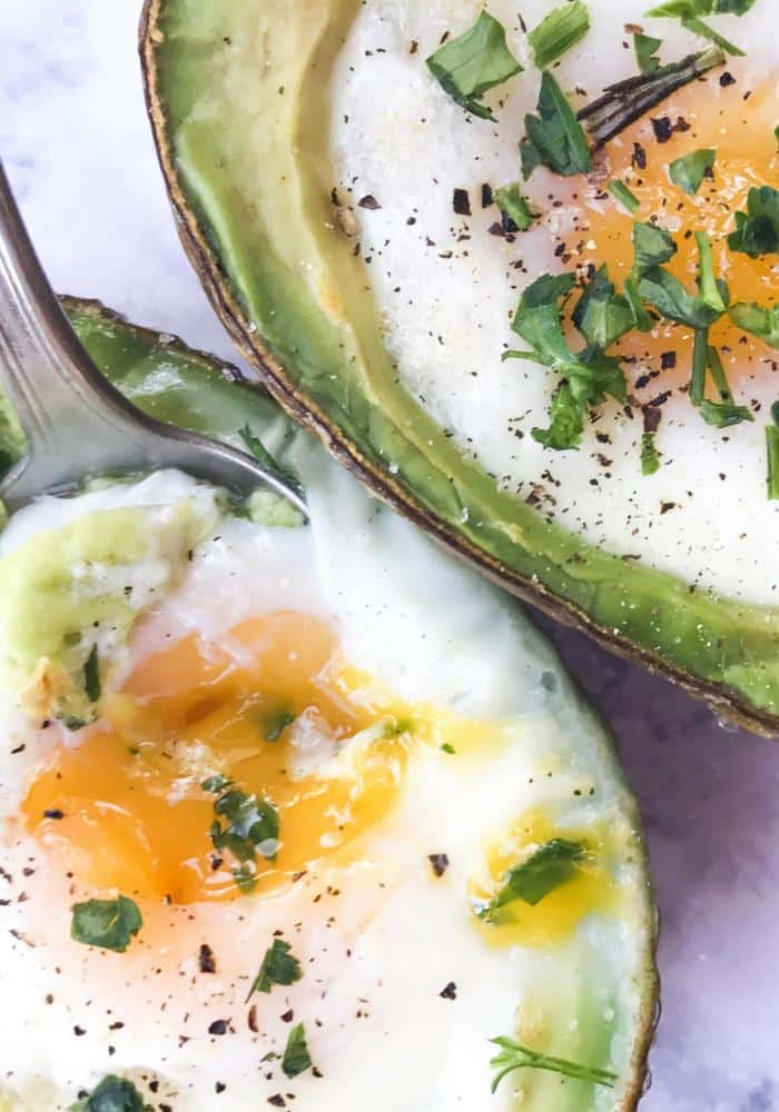 Baked Egg Avocado Boats The Whole Cook VERTICAL FEATURE