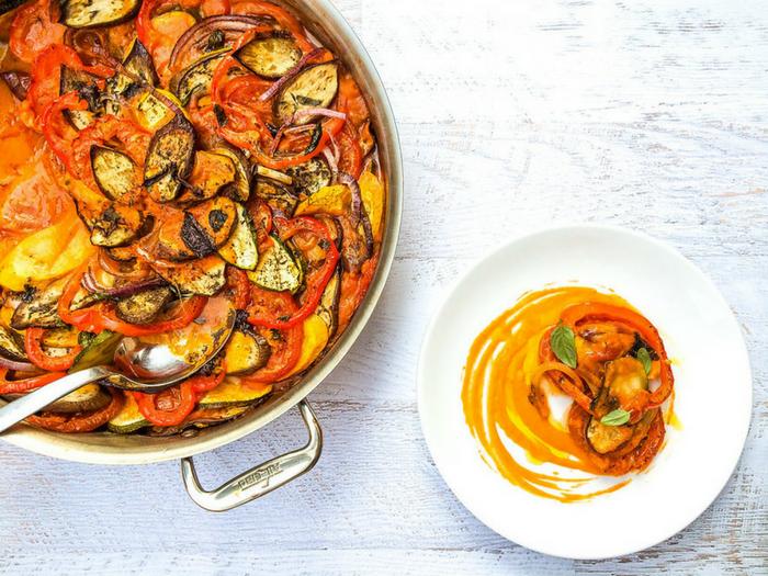 Classic French Ratatouille by Bacon is Magic