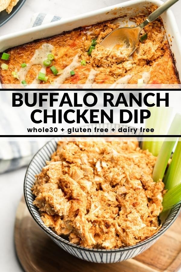 Dairy Free Buffalo Ranch Chicken Dip The Whole Cook