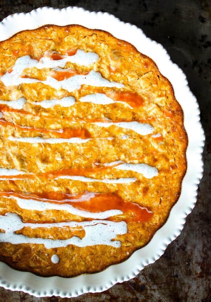 Dairy Free Buffalo Ranch Chicken Dip by The Whole Cook vertical The