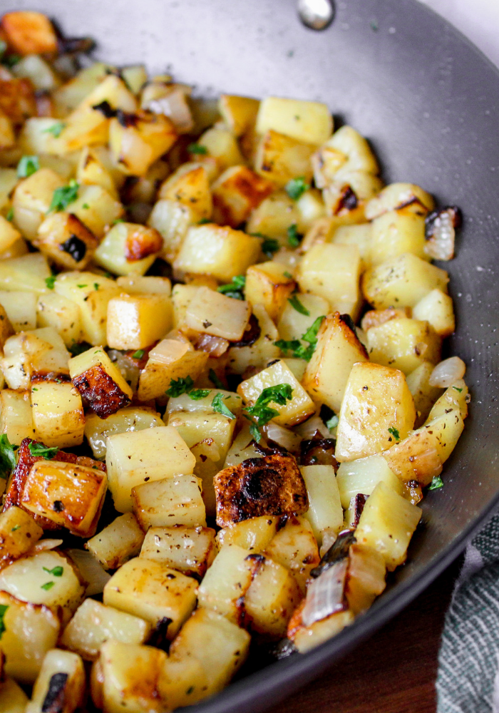 Skillet Breakfast Potatoes - The Whole Cook