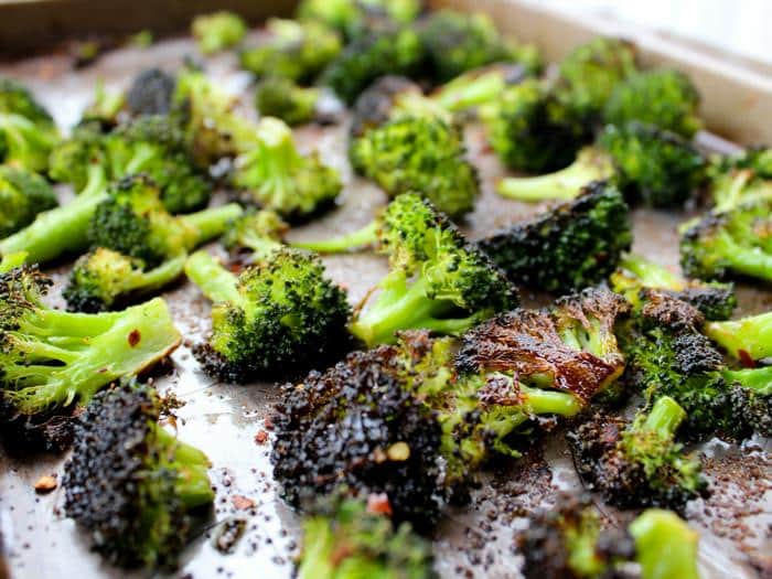 Spicy Roasted Broccoli by The Whole Cook HORIZONTAL FEATURE