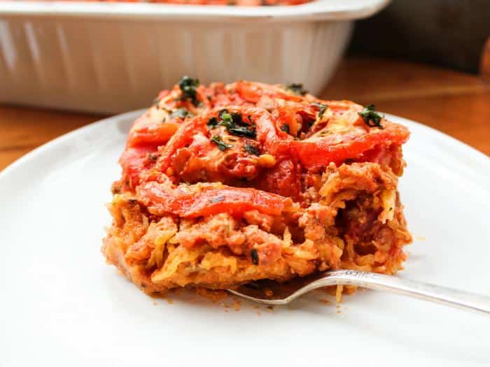 Baked Spaghetti Casserole by The Whole Cook horizontal(2)