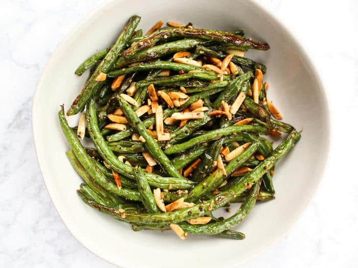 Green Beans with Toasted Almonds by The Whole Cook horizontal(1)