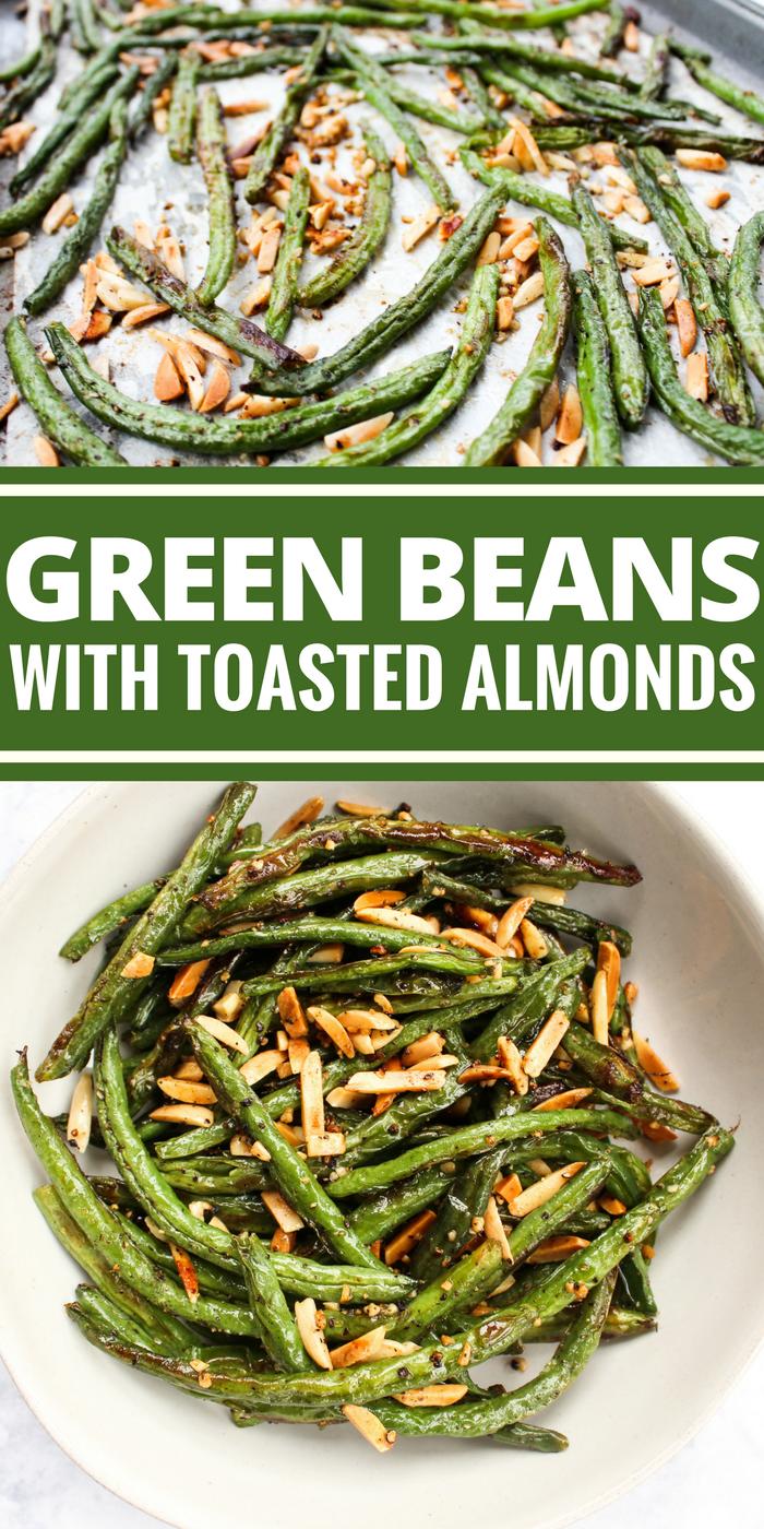 Roasted Green Beans with Almonds The Whole Cook