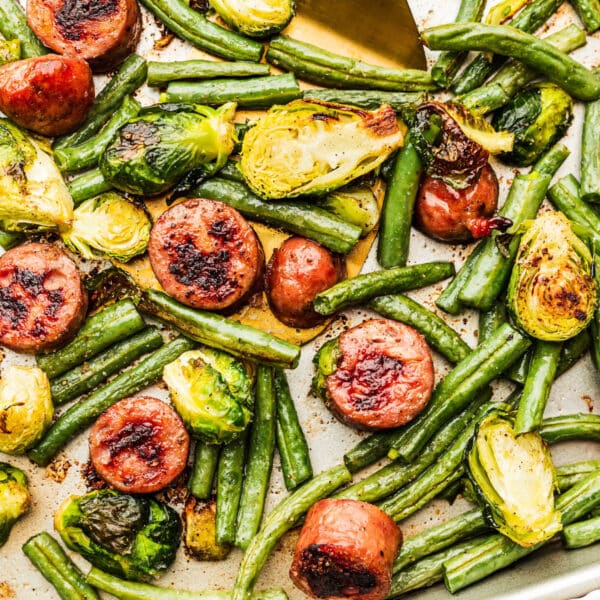 Easy Sheet Pan Sausage and Vegetables - The Whole Cook