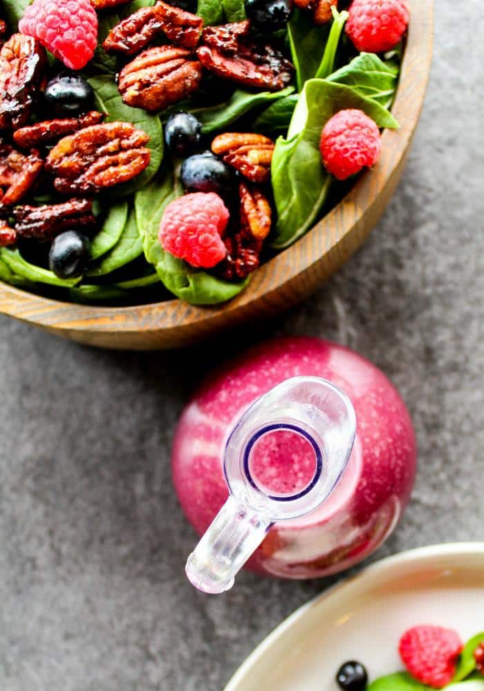 Blueberry Dressing by The Whole Cook vertical The Whole Cook