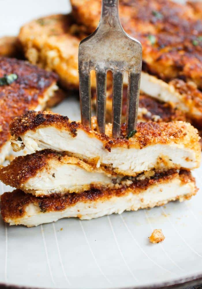 Almond Flour Chicken Cutlets