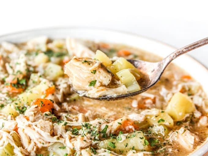 Slow Cooker Hearty Chicken Stew The Whole Cook