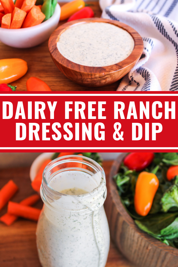 Dairy Free Ranch Dressing & Dip The Whole Cook