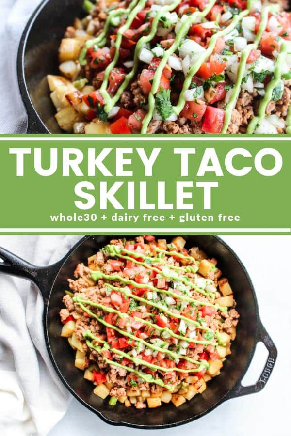 Turkey Taco Skillet The Whole Cook