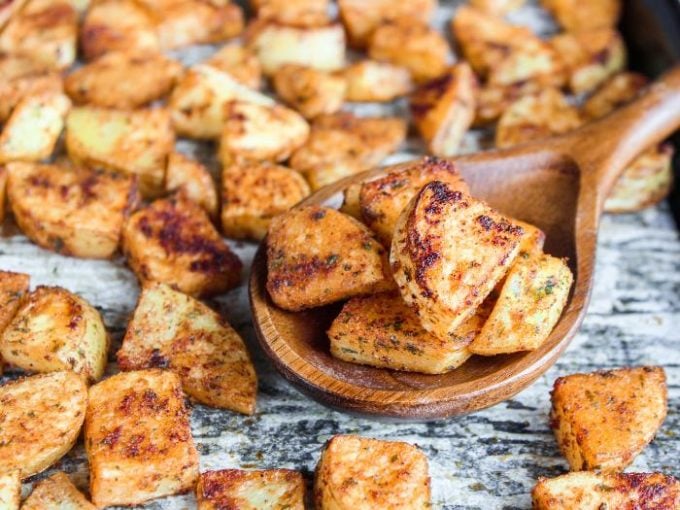 Easy Seasoned Roasted Potatoes The Whole Cook