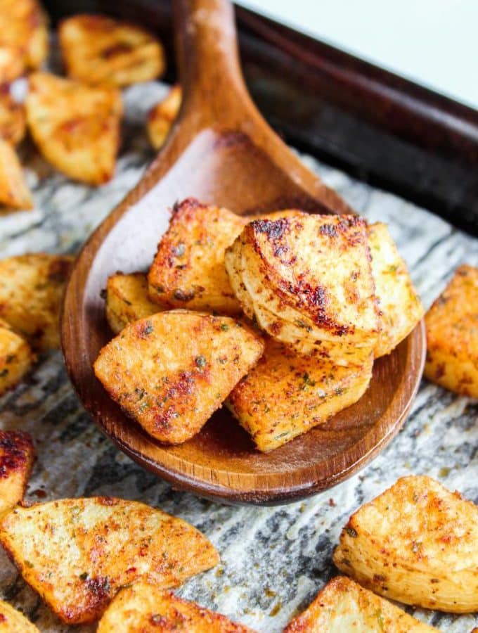 Easy Diced Air Fryer Potatoes The Whole Cook