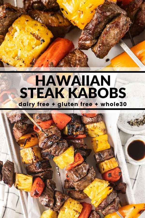 Hawaiian Steak Kabobs The Whole Cook