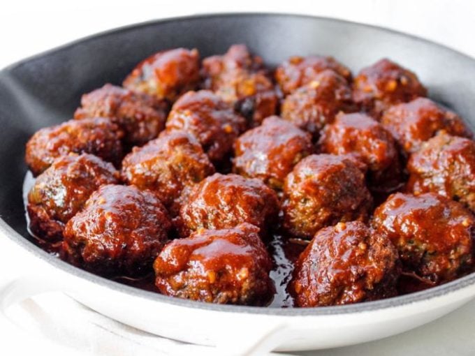 Barbecue Meatballs The Whole Cook