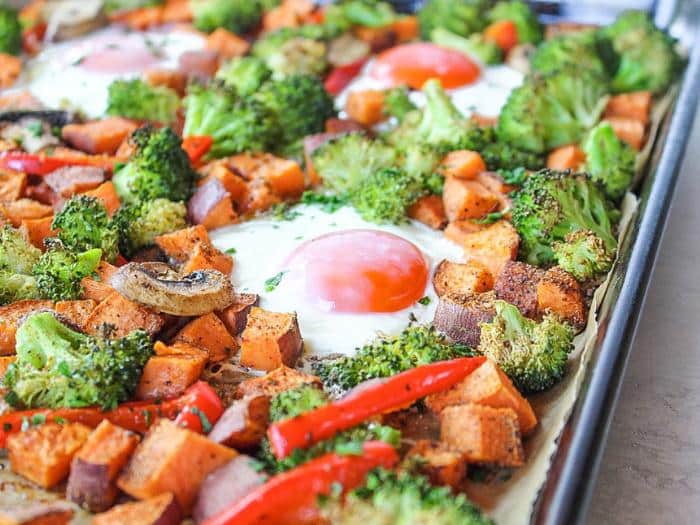 Sheet Pan Breakfast Bake - Sweet Peas and Saffron