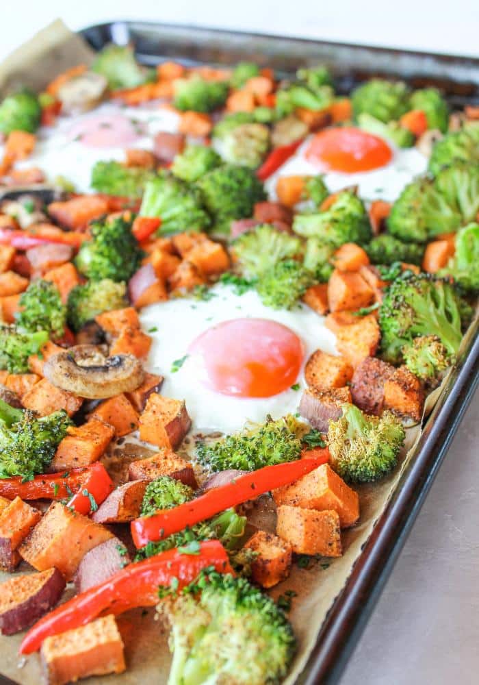 Sheet Pan Breakfast Bake - Sweet Peas and Saffron