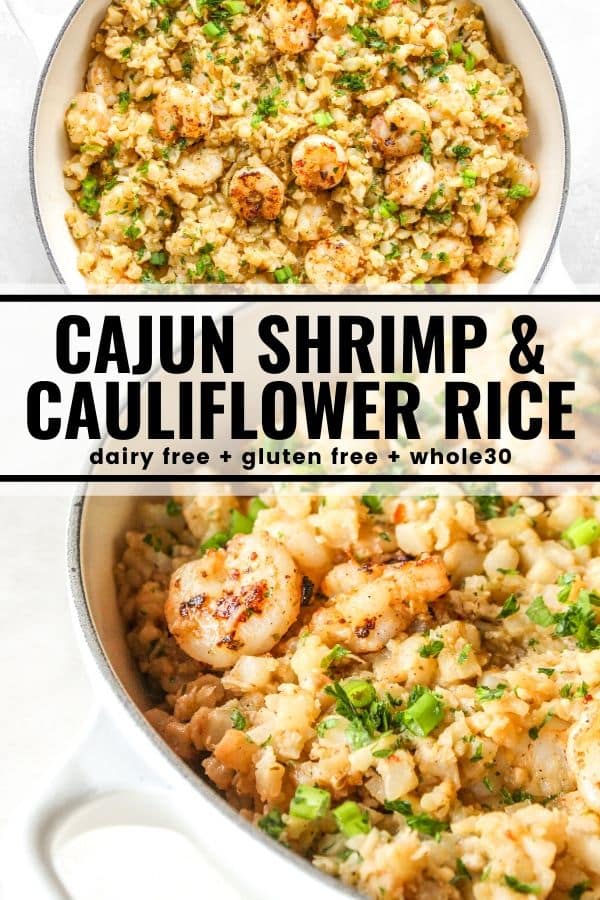Cajun Shrimp & Cauliflower Rice The Whole Cook